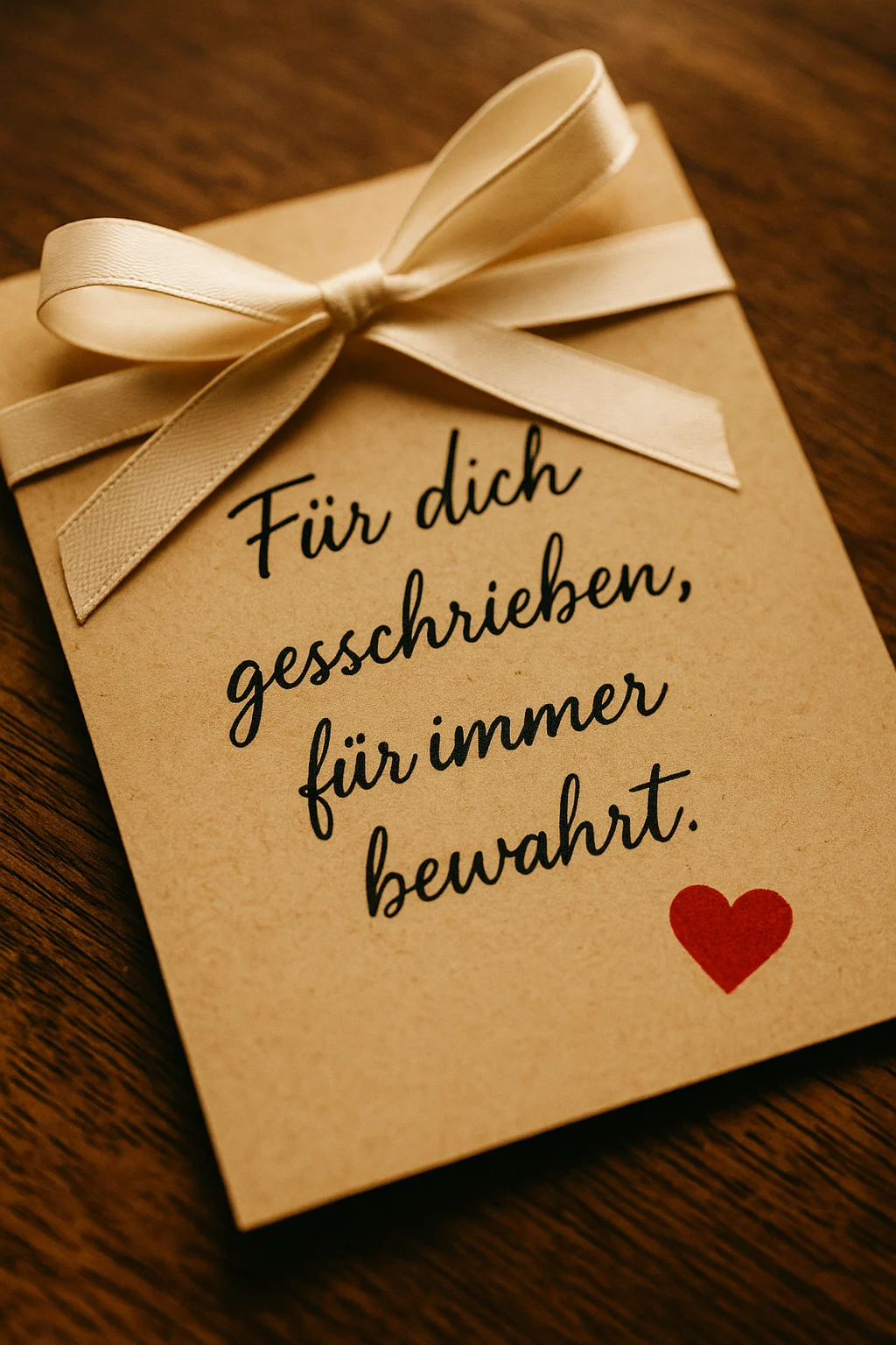 Liebesbilder Herz – 10 liebevolle Bildideen mit Herzmotiv & Spruch 6 Herzbild 6 Vintage Brief